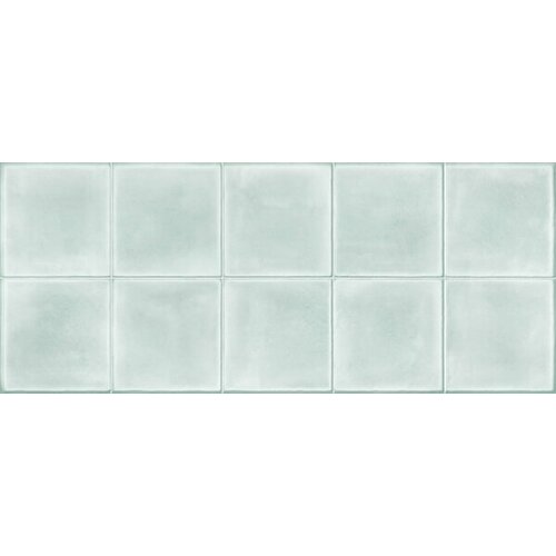 Плитка настенная Gracia Ceramica Sweety turquoise square wall 05 (250х600) бирюзовая (кв. м.) плитка настенная gracia ceramica sweety white mosaic wall 02 250х600