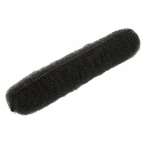 фото Sibel - сибл подкладка для волос черная с фиксацией на резинке, 18 см -