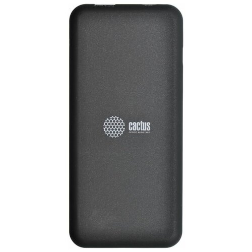 Мобильный аккумулятор Cactus CS-PBHTWL-6000 Li-Pol 6000mAh 21A черный 1xUSB 457000₽