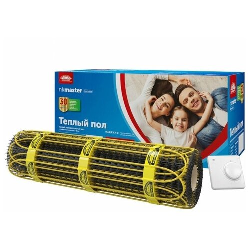 Теплый пол 2НК-300 Вт 2 м Национальный Комфорт Мастер с регулятором 5178₽