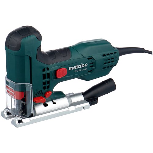 Электролобзик Metabo STE 100 QUICK коробка, 710 Вт зеленый