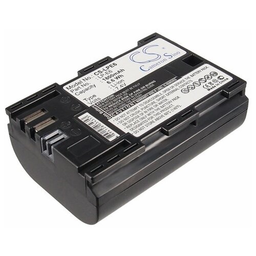 Аккумулятор Cameron Sino CS-LPE6 аккумулятор ibatt ib b1 f127 1600mah для canon lp e6