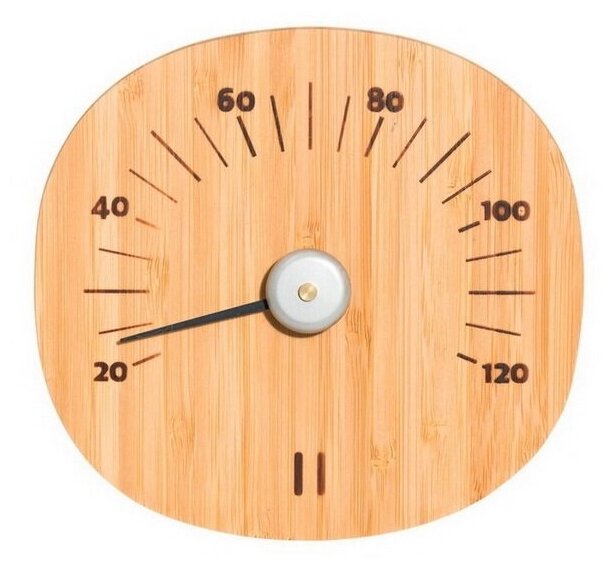 Термометр для сауны Tammer-Tukku Rento бамбуковый круглый (арт. 207964)