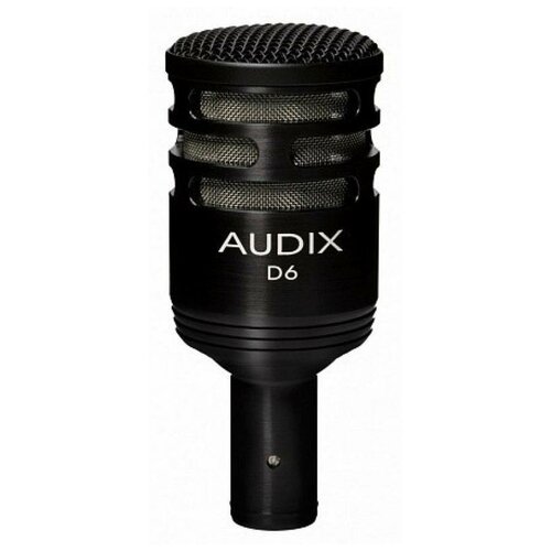 Audix D6 Инструментальный динамический микрофон для бас-барабана кардиоида 2999000₽