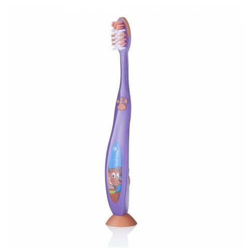 Зубная щетка Brush Baby FlossBrush 6+ лет, purple