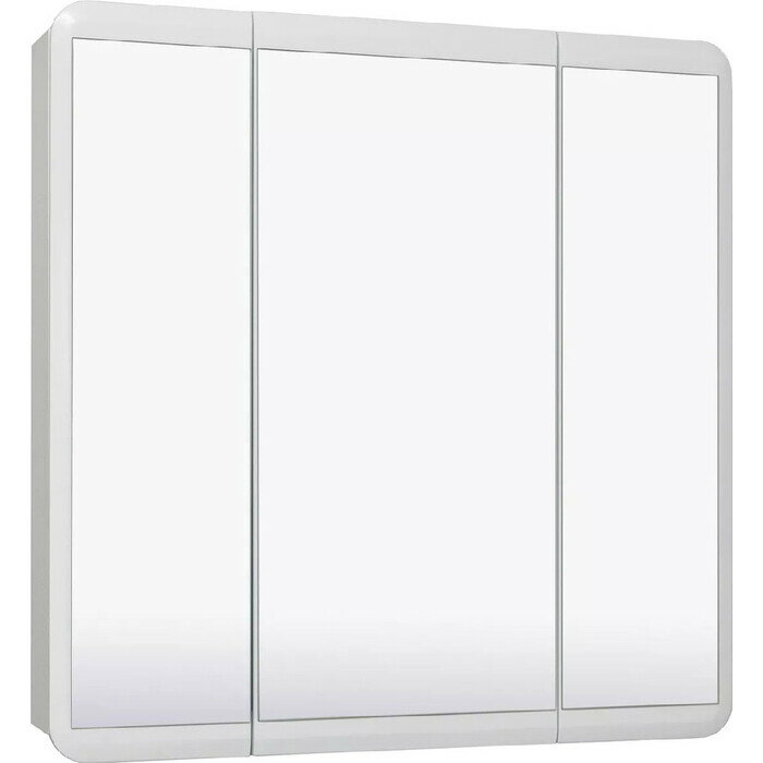 Зеркальный шкаф Runo Эрика 80х81 белый (УТ000003321)
