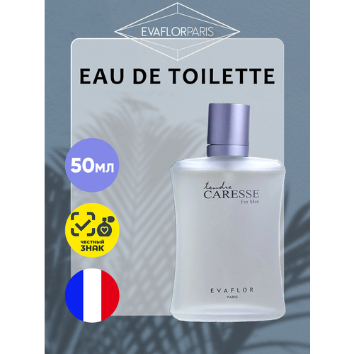 Parfums Evaflor Мужской Tendre Caresse Pour Homme Туалетная вода (edt) 50мл parfums evaflor мужской ness extreme туалетная вода edt 100мл