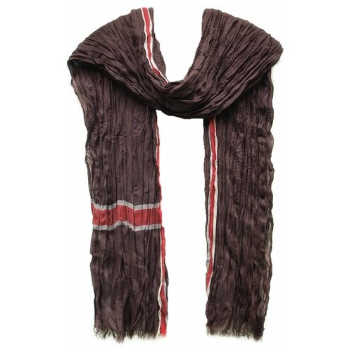 фото Шарф crystel eden,200х45 см, коричневый