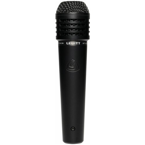 Микрофон проводной LEWITT MTP 440 DM, разъем: XLR 3 pin (M), черный