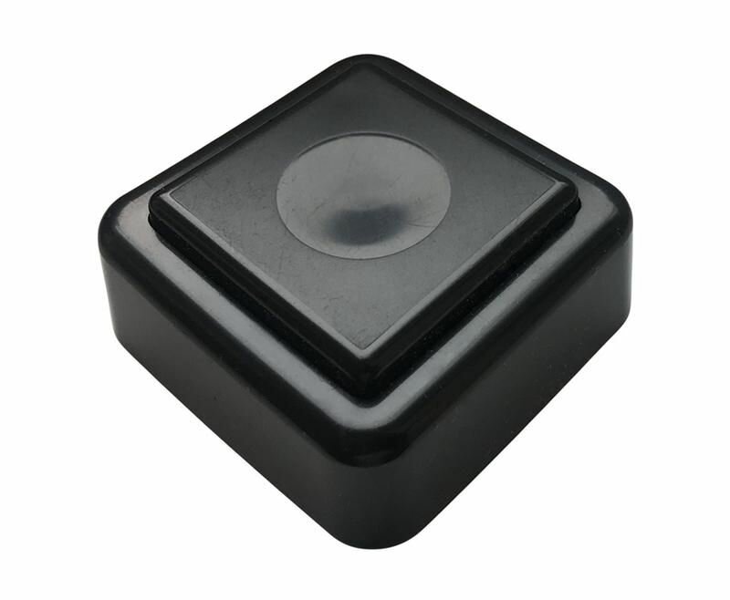 Кнопка ТРИТОН Кнопка звонка (выключатель для бытовых электрических звонков) . ВЗ1-01 черн./черн Тритон электронный проводной