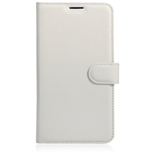 фото Чехол-книжка mypads для lg max (l bello 2) с мульти-подставкой застёжкой и визитницей белый