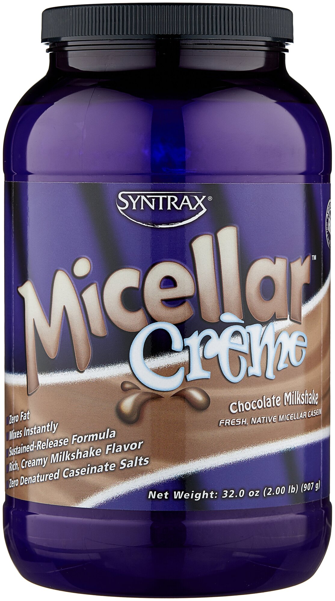 Протеин Syntrax Micellar Creme 2 lb Chocolate Milkshake 908 гр