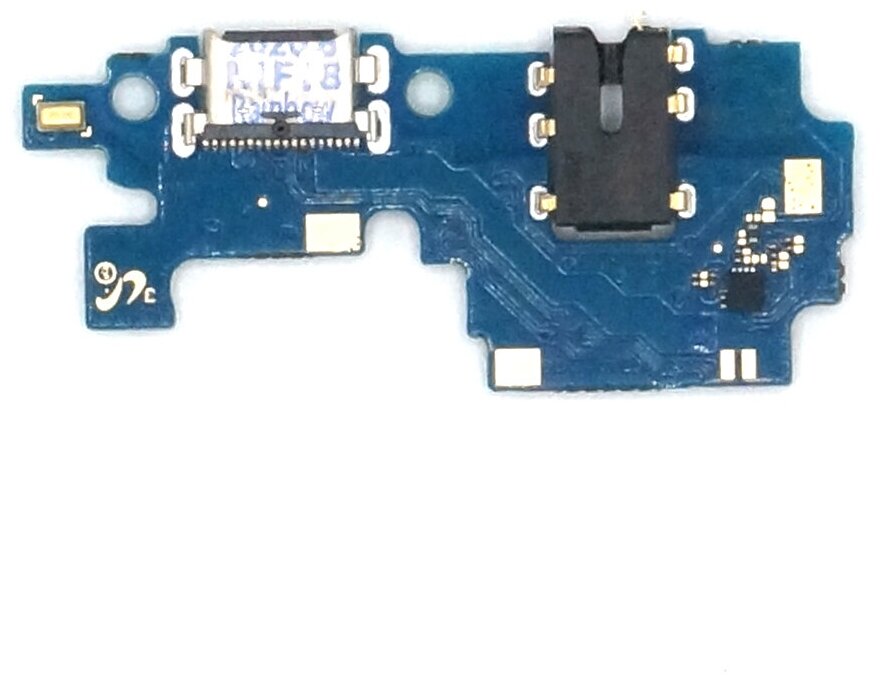 Шлейф (плата) с разъемом зарядки разъемом гарнитуры и микрофоном для Samsung Galaxy A21s A217F