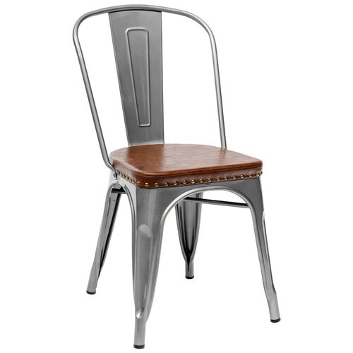 фото Стул tolix soft серебристый stool group