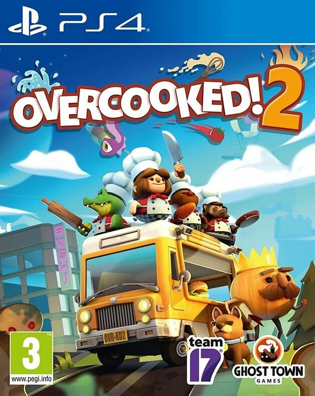 Overcooked 2 (II) (Адская кухня 2) Русская Версия (PS4)