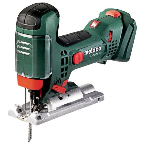 Аккумуляторный электролобзик Metabo STA 18 LTX 100 0 коробка, без аккумулятора разноцветный