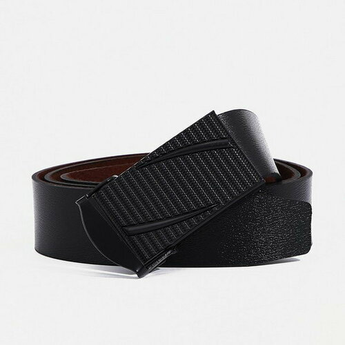 фото Ремень сима-ленд, размер 120, черный сима-лэнд