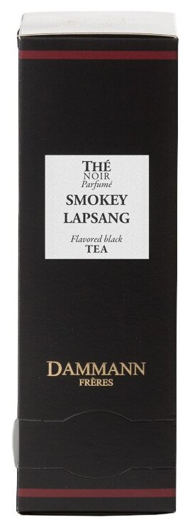 Чай черный Dammann Frères Smokey lapsang в пакетиках, 24 пак.