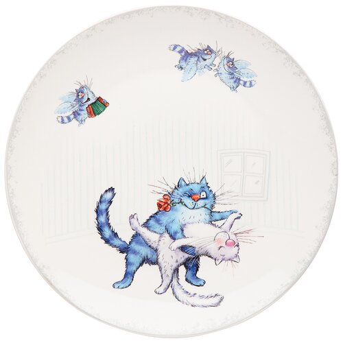 фото Тарелка закусочная любовь моя 20,5 см lefard (104-715)