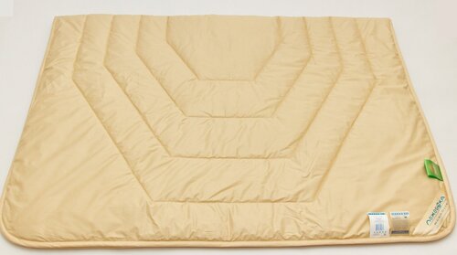 Одеяло лежебока Монголия 140х205 из шерсти монгольского верблюда, 3971