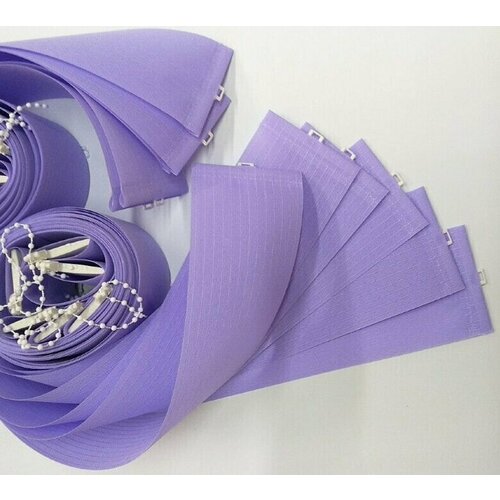 Ламели для вертикальных жалюзи Лайн 220 см х 10 шт, сиреневый