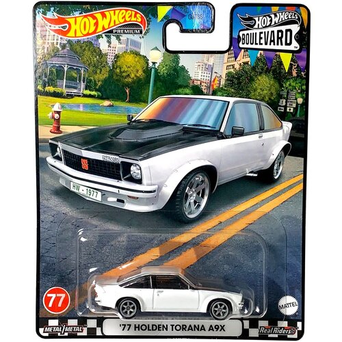 Машинка Hot Wheels Premium 77 Holden Torana A9X коллекционная premium машинка hot wheels mitsubishi lancer evolution vi коллекция boulevard 2023 79