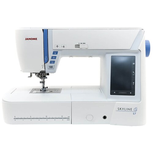 Швейная машина Janome Skyline S7, белый швейная машина janome skyline 7s