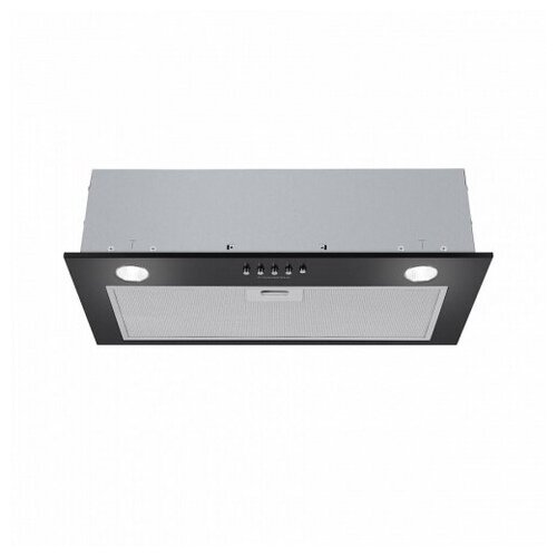 MAUNFELD вытяжка MAUNFELD CROSBY SINGL 60 BLACK Gl Maunfeld Вытяжка MAUNFELD CROSBY SINGL 60 BLACK Gl Полновстраиваемая 60см 850 м3 кнопочное управление LED площадь кухни до 30м2 опция угольный фильтр CF140C-2шт черная 1314800₽