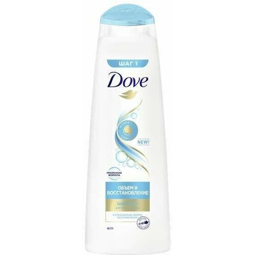 Dove Hair Therapy шампунь Объем и восстановление 380 мл 4шт