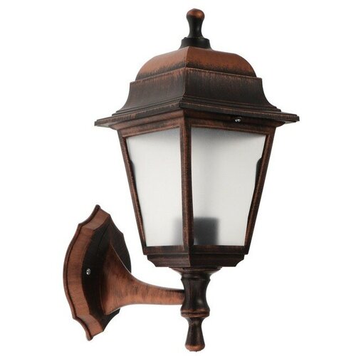 Светильник НБУ 04-60-001 У1 Леда, Е27, IP44, 60 Вт, пластик, черный под медь