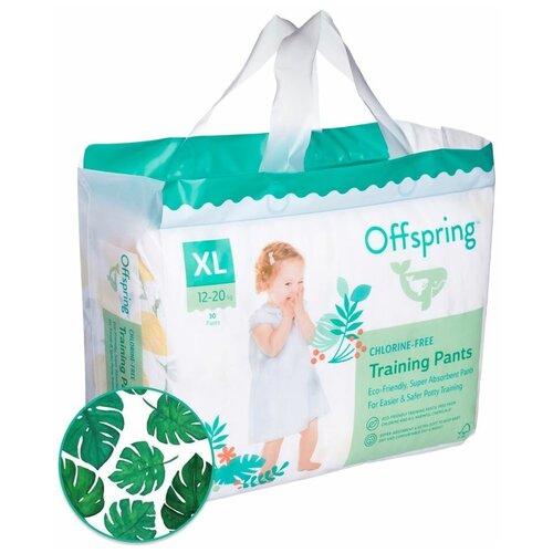 фото Offspring трусики xl (12-20 кг), 30 шт., тропики