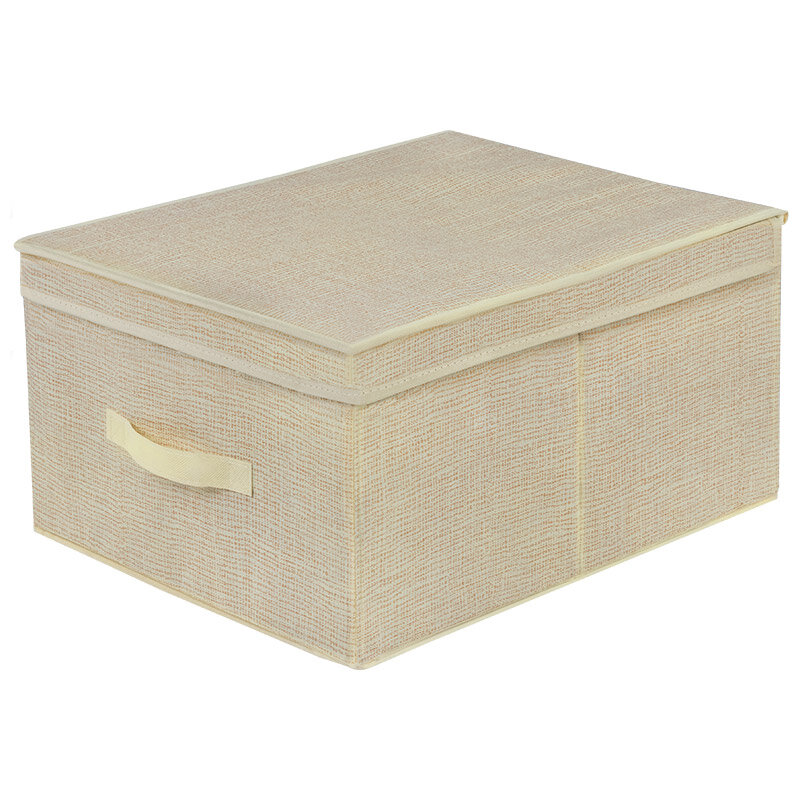 Коробка для хранения с ручкой, текстиль, размер: 40*50*25см арт.104961 - фотография № 4