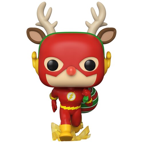 Фигурка Funko POP! DC: Holiday: Rudolph Flash 50654, 16 см мягкая игрушка funko pop dc comics holiday – rudolph flash
