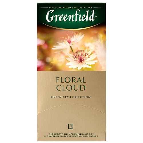 Greenfield чай зеленый пакетированный Floral Cloud 1,5г*25п