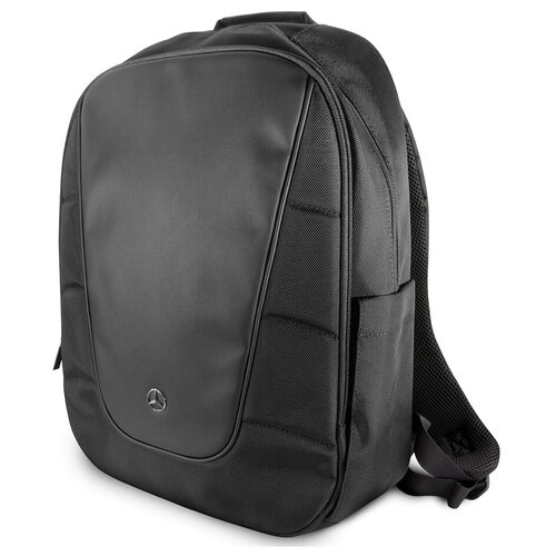 фото Рюкзак mercedes для ноутбуков 15'' computer backpack black/black piping mercedes-benz
