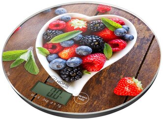 HOME ELEMENT HE-SC933 {temp} ягодный микс весы кухонные сенсор, встроенный термометр