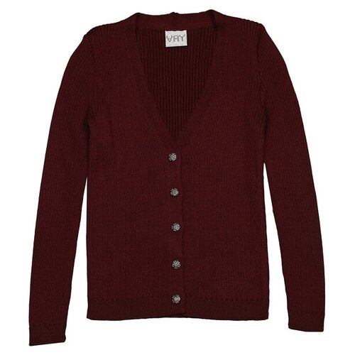 фото Школьный пиджак vay, без карманов, размер 146, красный
