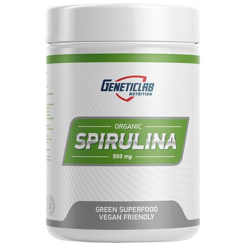 GeneticLab Spirulina 500 мг 200 таб