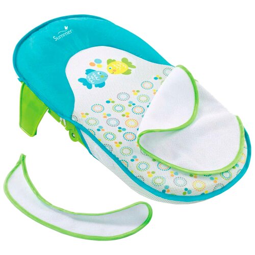 Горка для купания Summer Infant Folding Bath Sling голубой