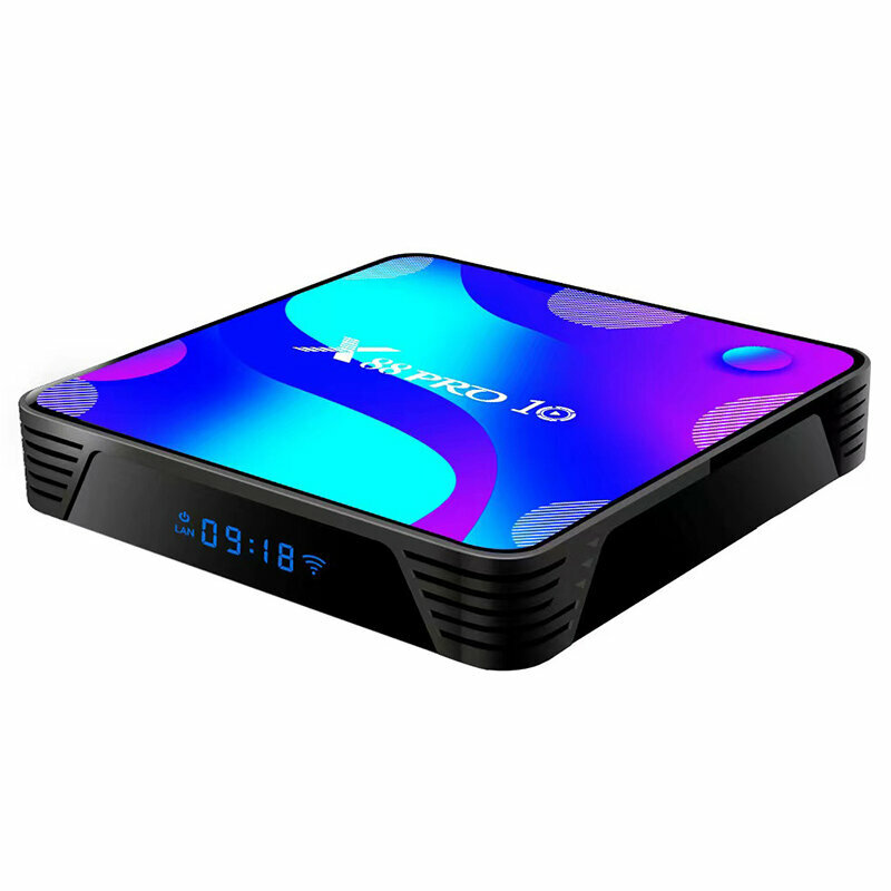 HD 4K tv box-Смарт ТВ приставка X88 PRO 10 2ГБ/16ГБ Android 11.0