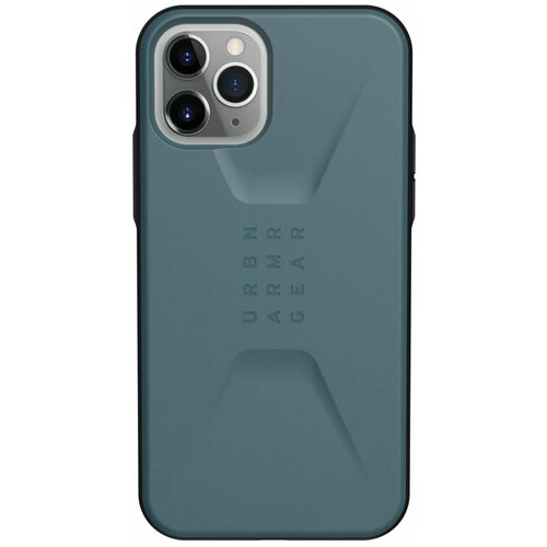 фото Защитный чехол uag для iphone 11 pro серия civilian цвет сине- серый