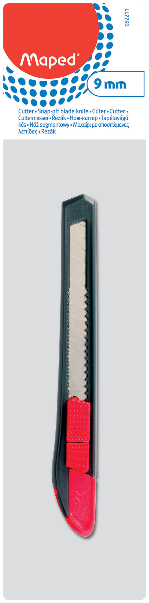 Нож канцелярский Maped 9 мм - фото №2