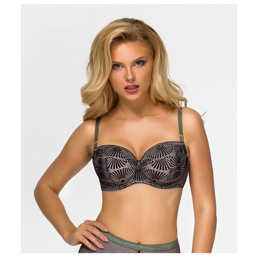 фото Бюстгальтер alles prima pu, размер 85h, черный