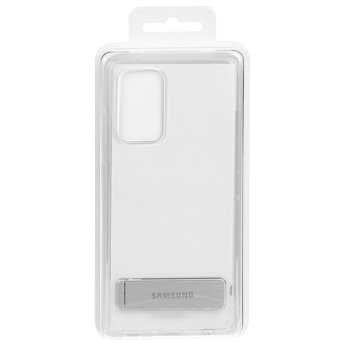 фото Чехол-накладка для samsung galaxy a52 clear standing cover transparent ef-ja525ctegru