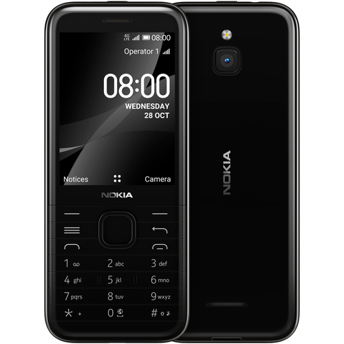 фото Телефон nokia 8000 4g, золотой