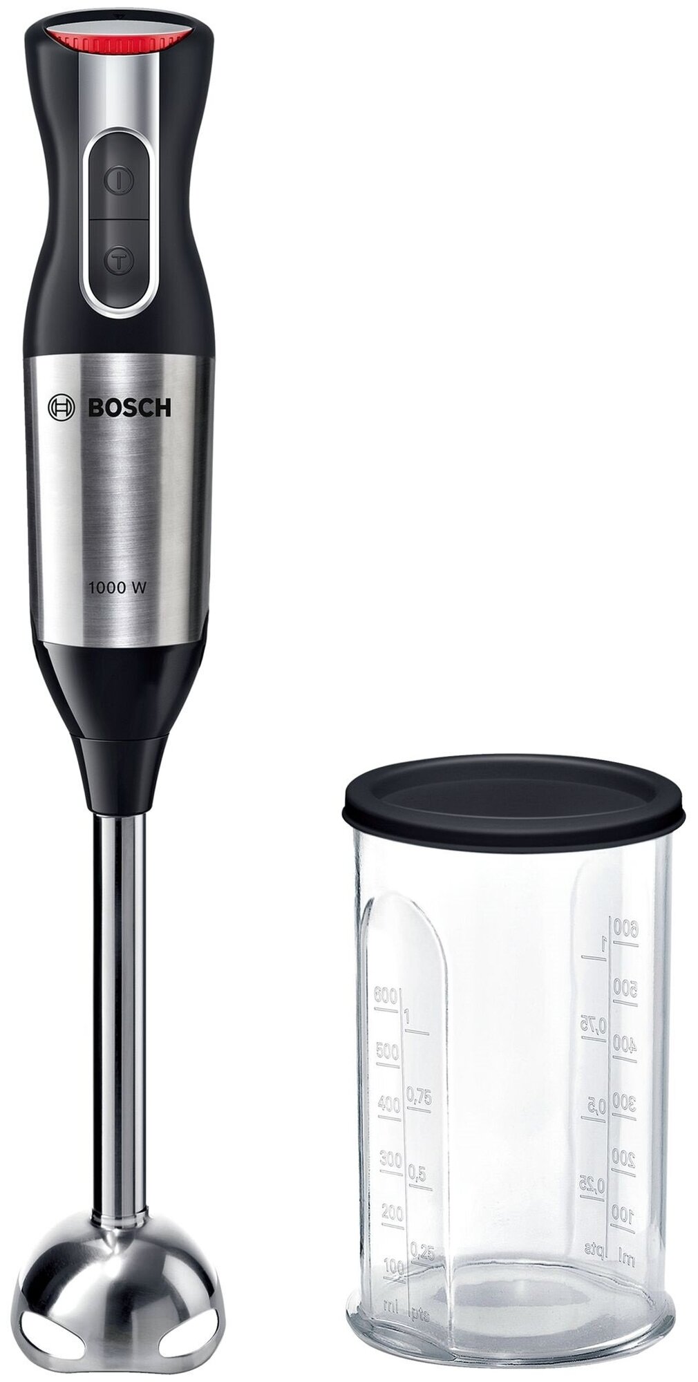 Блендер Bosch MS62M6110, погружной, черный