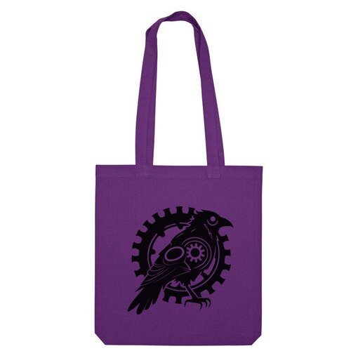 фото Сумка шоппер us basic, фиолетовый