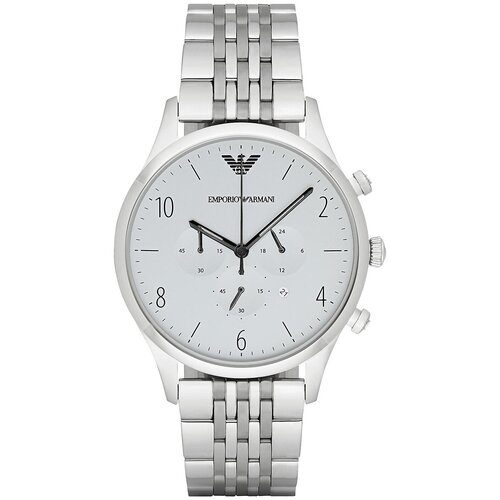 наручные часы emporio armani classic ar1879 Наручные часы EMPORIO ARMANI Classic, серебряный