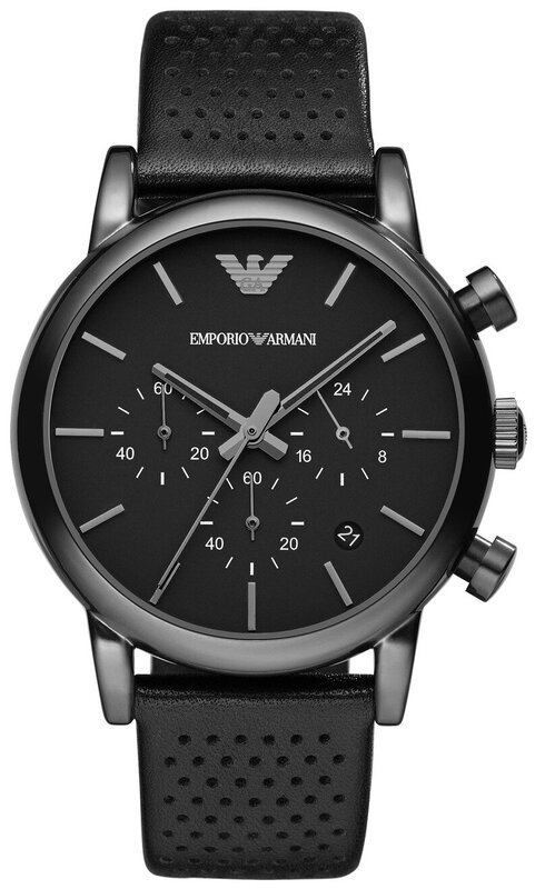 Наручные часы EMPORIO ARMANI Luigi AR1737, черный