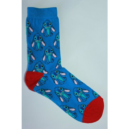 Носки Frida, размер 35-43, голубой, желтый, синий носки frida размер 35 43 бирюзовый голубой